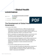 Global Health Governance