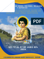 Cartel Programa Fiestas Patronales Divertido Fotos Colorido-1