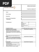 Competency Level Assement - Engineers and Managers