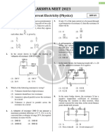 Current Electricity - DPP 09 (Of Lec 12)