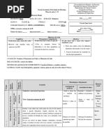 Plano FÍSICA de Aula 9 Classe ACP