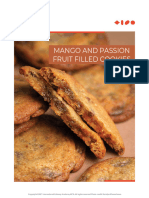 Mango and Passion Fruit Filled Cookies