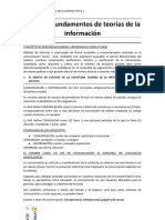 Tema 1 'Fundamentos de Teorias de La Informacion y de Los Efectos'