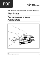 Apostila Mecânica Ferramentas e Seus Acessórios SENAI