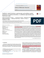 Synthesis, Crystal Structures, Spectroscopic and Nonlinear Optical