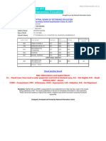 Secondary School Examination (Class X) 2024