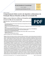 Comportamento Hidro Erosivo de Depositos