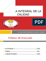 Sistema Integral de La Calidad