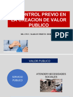 Control Previo y Valor Publico