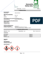 Demulsifier EB Safety Data Sheet