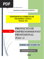 Proyecto Emprendimiento Profesional - Fase 2 - Grupo 1