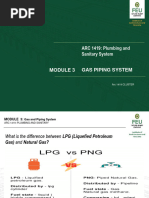 Gas Piping System