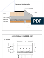 Calculo de Alcantarilla Doble de D 36