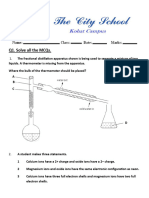 Ionic and Covalent