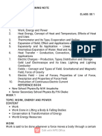 Physics Ss1 Second Term Note