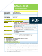 Modul Ajar Bahasa Indonesia