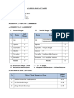 Analisis Alokasi Waktu - RIncian Minggu 2024-2025 (Proyek Ipas) X