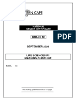 LIFE SCIENCES P1 GR 12 MEMO SEPT2020 - English