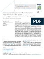 Transmission Rates of Veterinary and Clinically Important Antibiotic Resistant Escherichia Coli - A Meta - ANALYSIS