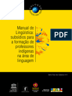 Manual de Linguística Indígena