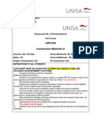 CMT3700 Practical Rubric