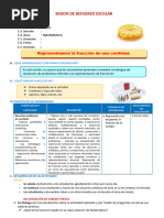 D5 A1 SESION MAT. Representamos La Fracción de Una Cantidad.