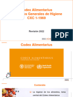 Material Aprendizaje - Principios Codex 2022 y HACCP