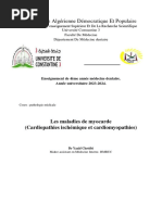 Maladies de Myocarde DR Y. Chettibi 2023 2024