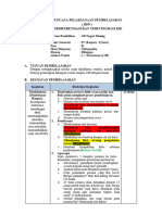 RPP Kse Matematika Kls 4