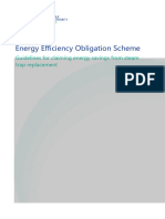 SEAI Guidelines For Claiming Energy Savings From Steam Trap Replacement