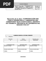 Plan de Trabajo Cementerio