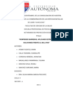 3.1 Informe de Proceso de Intervención Social