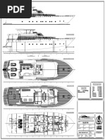 Yacht General Arrangement Drawing