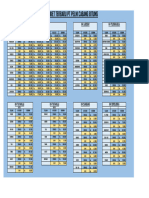 Daftar Tarip Tiket Baru Per 1 Juli 2023