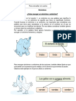 Para Estudiar en Casita Lenguaje - Integradora 1t