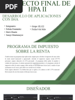 Proyecto HPA Presentación