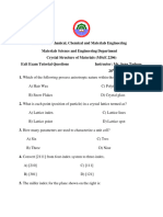 5th Year Exit Exam Tutorial Questions-1