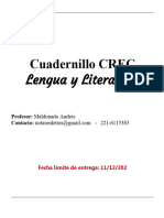 Copia de CREC CENS - Lengua y Literatura