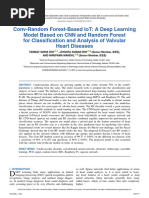 Conv-Random Forest-Based IoT A Deep Learning Model Based On CNN and Random Forest For Classification and Analysis of Valvular Heart Diseases