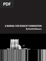 Off The Floor A Manual For Deadlift Domination