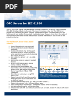 MatrikonOPC Server For IEC 61850 Datasheet