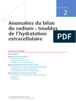 Chapitre 2 Anomalies Du Bilan Du Sodium Troubles de L'hydratation Extracellulaire