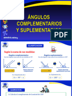 01 04 2023 Angulos Complementarios y Suplementarios Nivel I