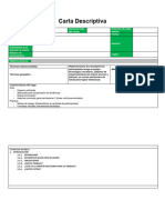 Carta Descriptiva