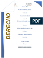 Módulo 16 Práctica Forense Laboral Unidad 1 Procedimiento Laboral Sesión 2 El Procedimiento de La Huelga