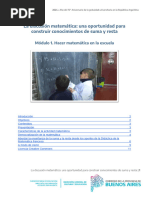 La Discusión Matemática: Una Oportunidad para Construir Conocimientos de Suma y Resta