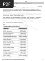 Configuration Parameters (SEBU8088-28)