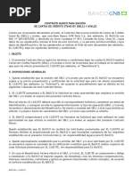 Contrato Carta de Credito SBLC Banco GNB