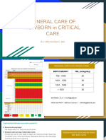 General Care of Newborn