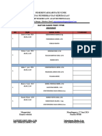 Daftar Hadir